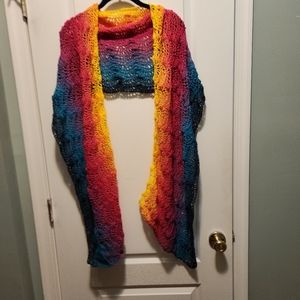 Plus size wrap shawl